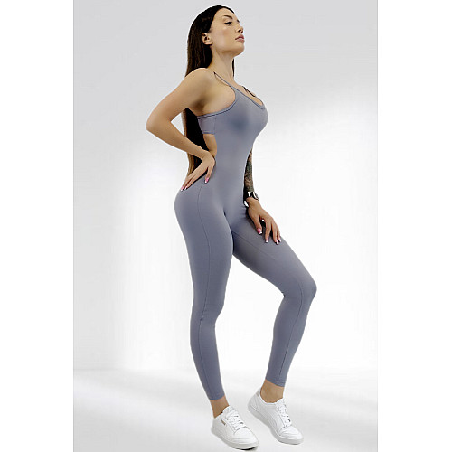 Спортивный комбинезон женский LILAFIT Серый L (LFJ000041)