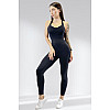 Спортивный комбинезон женский LILAFIT Черный M (LFJ000042)