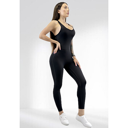Спортивный комбинезон женский LILAFIT Черный M (LFJ000042)