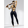 Спортивный комбинезон женский LILAFIT Черный M (LFJ000042)