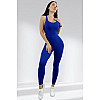 Спортивный комбинезон женский LILAFIT Синий L (LFJ000043)