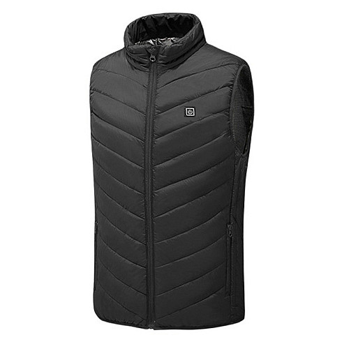 Жилетка с подогревом Lesko M01-9 5XL Black