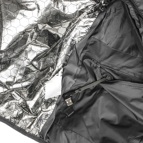 Жилетка с подогревом Lesko M01-9 5XL Black