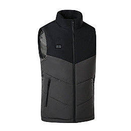Жилетка с подогревом Lesko 2208 4XL Black-Grey