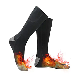 Носки с подогревом FMA ZBHSWZ03 без блока питания 38-44 Черный