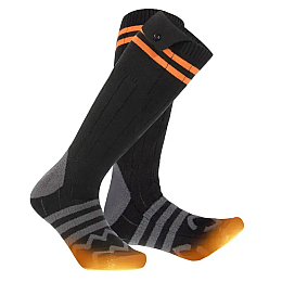 Носки с подогревом с блоком питания FMA ZBHSWZ05 4000 mAh 38-44 Черный