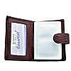 Візитниця Weatro Cossroll Бордовий (csrl-card-002)