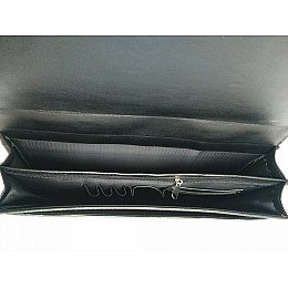 Портфель для документів Дорожка 29х37х7 см Чорний (7232)