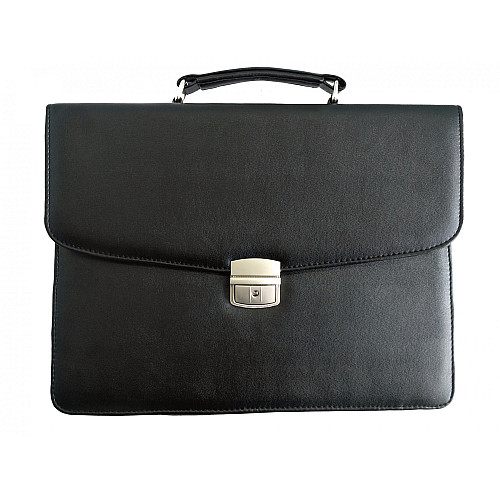 Портфель для документів малий Дорожка 27х35х7 см Black (7226)