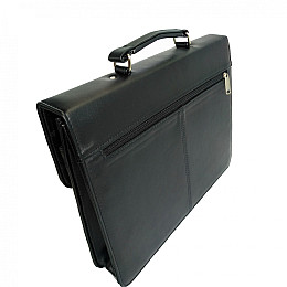 Портфель для документів малий Дорожка 27х35х7 см Black (7227)