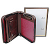 Папка деловая формата А5 из искусственной кожи Portfolio Коричневый (Portbw08 brown)