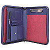 Папка деловая формата А5 из искусственной кожи Portfolio Синий (Port1011 navy)