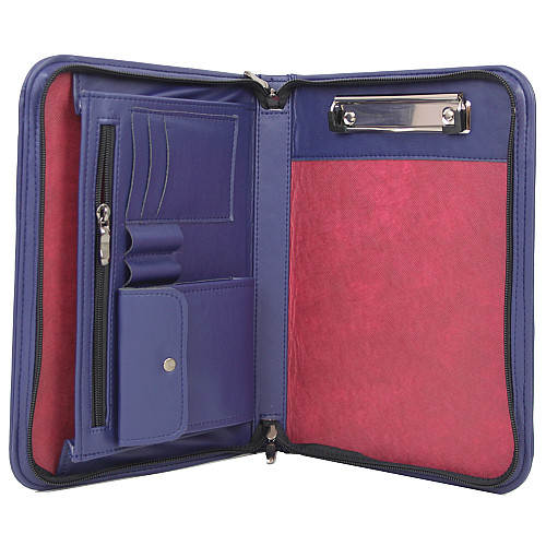 Папка деловая формата А5 из искусственной кожи Portfolio Синий (Port1011 navy)