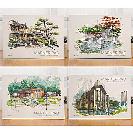 Альбом для маркеров WORISON MARKER PAD формат А4, 32 листа , 160г/м2