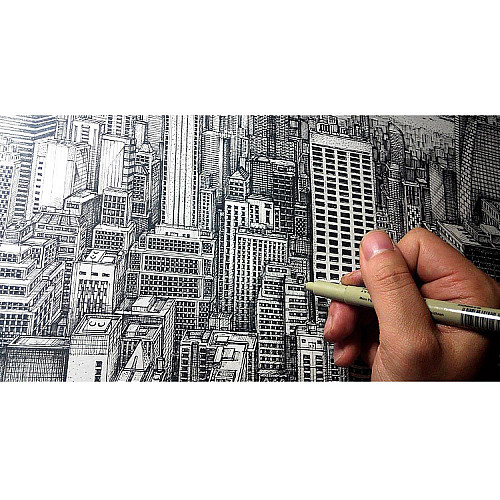 Линер Sakura Pigma Micron (0.1), 0,25 мм