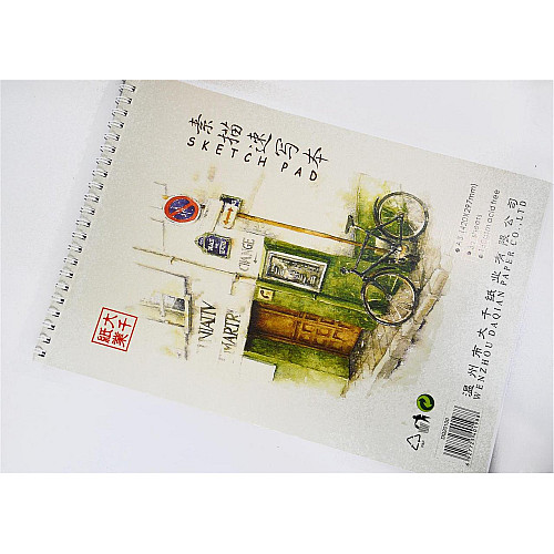 Альбом для ескізів на спіралі Worison А-3 SKETCH PAD, 160 г/м², 35 аркушів (WN-20100)