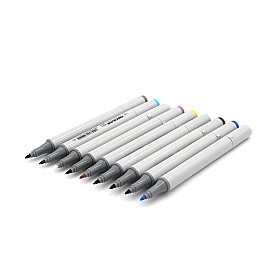 Маркери для скетчінгу FINECOLOUR 36 кольорів. Стандартна палітра кольорів