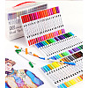 Набір двосторонніх маркерів Worison FineLiner / Brush Markers Pens 60 кольорів (WN-002/60)