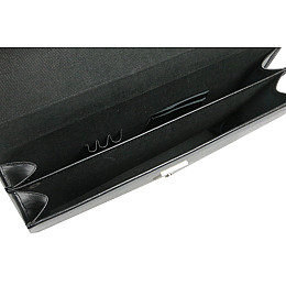 Папка-портфель з кожзамінника JPB AK-09 чорна