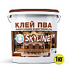 ПВА Клей універсальний водостійкий D2 SkyLine 1 кг Білий