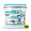 ПВА Клей прочный универсальный водостойкий D3 SkyLine 5 кг Белый