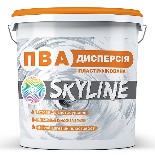 Дисперсия ПВА пластифицированная готовая к применению SkyLine 10 кг