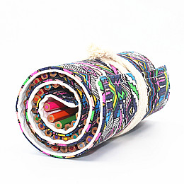 Пенал-органайзер з бавовни для олівців WORISON на 72 предмети