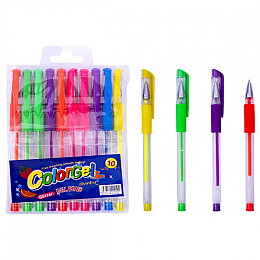 Набір гелевих неонових ручок Color-it 10 кольорів 108-10