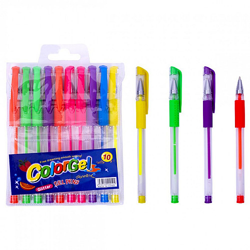 Набір гелевих неонових ручок Color-it 10 кольорів 108-10