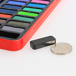 Набір акварельних фарб WORISON у металевій пеналі 24 кольори + пензлик