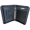 Деловая папка для документов из кожи Portfolio Синий (Port1021 navy flotar)