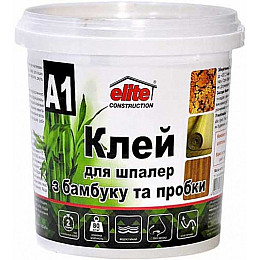 Клей для пробкових і бамбукових шпалер Elite Construction Акрилин - 1 3.5 кг Коричневий