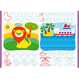 Книга Crystal Book Перші багаторазові прописи Готуємо руку до листа навчаємося писати правильно 8 с (9786175472705)