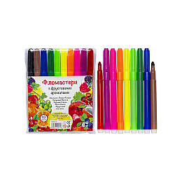 Дитячі Фломастери "Фрукти" COLOR-IT CR550-10 10 кольорів