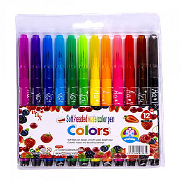 Набір фломастерів Bambi 12 кольорів "Colors" 1818-12