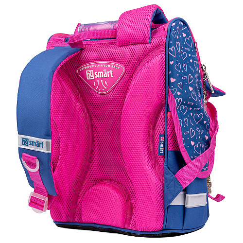 Рюкзак школьный каркасный Smart PG-11 Hearts (558995)