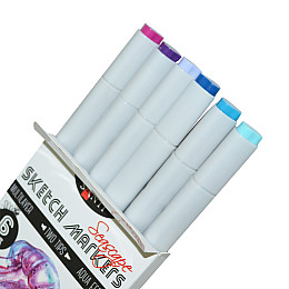 Набір маркерів SANTI sketch Seascape 6 шт/уп. (390567)