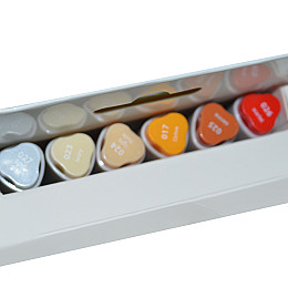 Набір маркерів SANTI sketch Skin Tones 6 шт/уп. (390568)