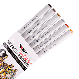 Набір маркерів SANTI sketch Urban Sketch 6 шт./уп. (390548)