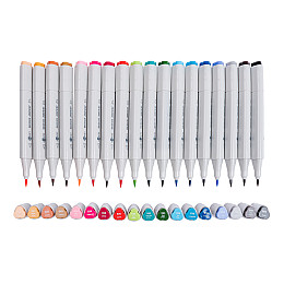 Набір маркерів SANTI sketch у фірмовому пеналі 18 шт./уп. (390597)