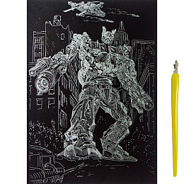 Гравюра Gold Metallic Транформер А4 Эконом Danko toys (ГрА4)