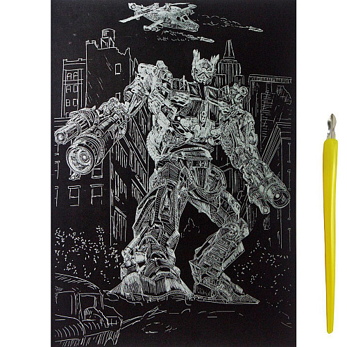 Гравюра Gold Metallic Транформер А4 Эконом Danko toys (ГрА4)