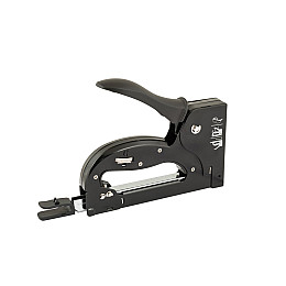 Степлер рессорный для скобы 4-14 мм 11,3*0,7 мм плавная регулировка силы удара, корпус металл MASTERTOOL GM (41-0914)