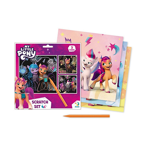 Набор гравюр My Little Pony "Друзья" Dodo 200189