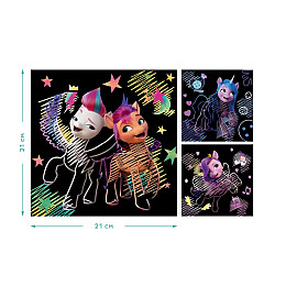 Набір гравюр My Little Pony "Нове покоління" Dodo 200190