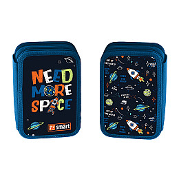Пенал твердий Smart подвійний HP-01 Space (533286)