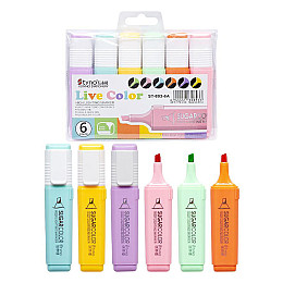 Набір текстовиділювачів Bambi ST893-6А 6 кольорів