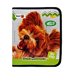 Папка для тетрадей В5 Апельсин ПШ-01 на молнии Hellodog!