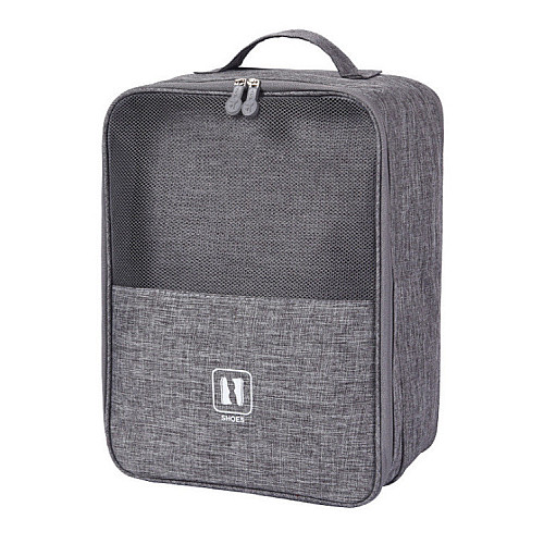 Сумка органайзер для взуття дорожня велика Travel Bag Сіра (IBH045S)