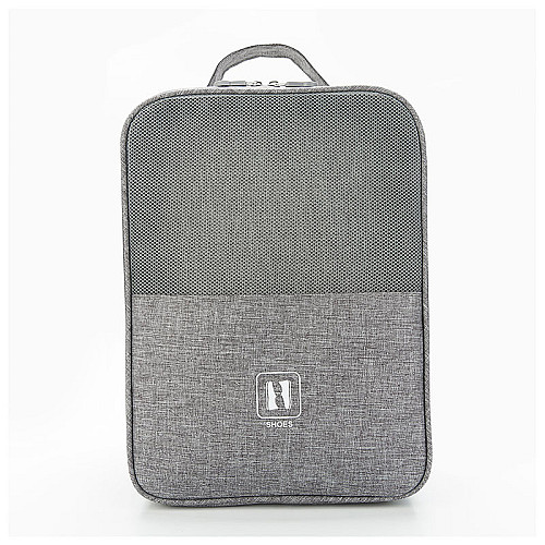 Сумка органайзер для взуття дорожня мала Travel Bag Сіра (IBH042S)